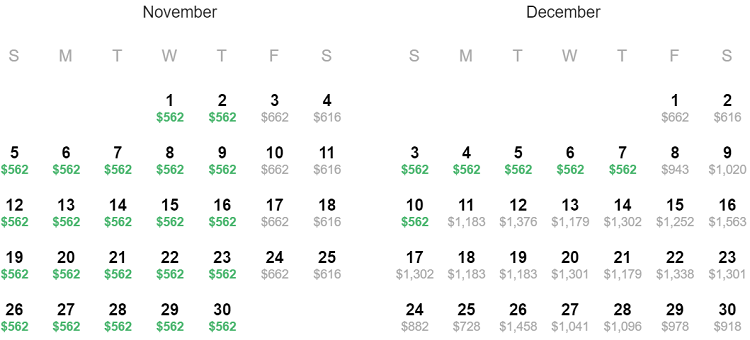 cheap flights ORD-TYO-NOC-DEC