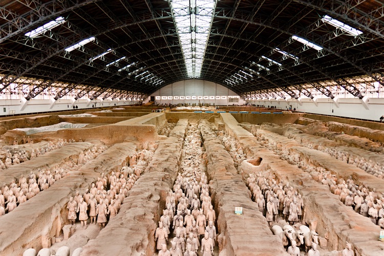 heap flights to Xian china Terracotta Army